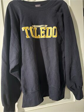 Vintage University of Toledo Navy Sweatshirt Crewneck
